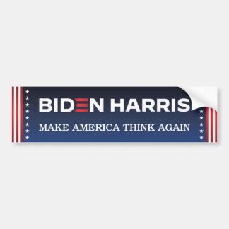 Biden Harris 2020 bringt Amerika wieder zum Nachde Autoaufkleber