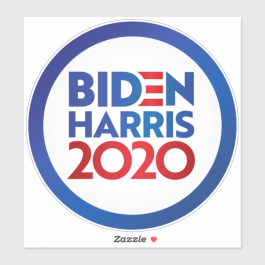 Biden Harris 2020 Bumper Aufkleber (Blatt)