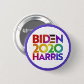 Biden Harris 2020 Button (Vorne & Hinten)