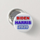 Biden Harris 2020 Button (Vorne & Hinten)
