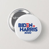 BIDEN HARRIS 2020 BUTTON (Vorne & Hinten)