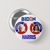 Biden/Harris 2020 Button (Vorne & Hinten)