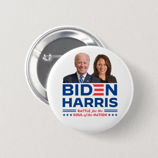 Biden Harris 2020 Button (Vorne & Hinten)