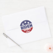 Biden Harris 2020 Button Style Runder Aufkleber (Umschlag)