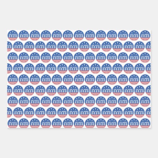 Biden/Harris 2020 Bye Don Patterns Geschenkpapier Set (Vorderseite 2)