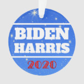 Biden Harris 2020 Christmas Keepake Ornament (Vorderseite)