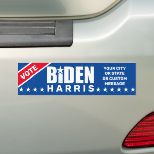 Biden Harris 2020 Demokratische Abstimmung Autoaufkleber