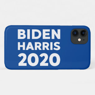 Biden Harris 2020 fett gedruckter Text auf blau Case-Mate iPhone Hülle