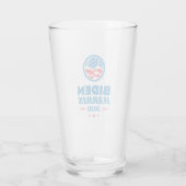 Biden Harris 2020 Flag Siegel Glas (Rückseite)