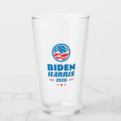 Biden Harris 2020 Flag Siegel Glas (Vorderseite)