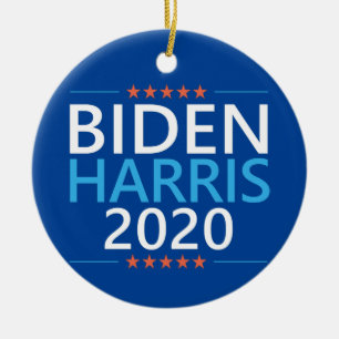 Biden Harris 2020 für die US-Präsidentschaftswah Keramik Ornament