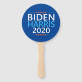Biden Harris 2020 für die US-Präsidentschaftswahl Fächer (Rückseite)