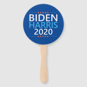 Biden Harris 2020 für die US-Präsidentschaftswahl Fächer (Vorderseite)