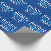 Biden Harris 2020 für die US-Präsidentschaftswahl Geschenkpapier (Ecke)