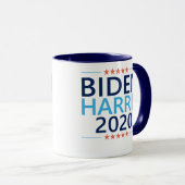 Biden Harris 2020 für die US-Präsidentschaftswahl Tasse (VorderseiteRechts)
