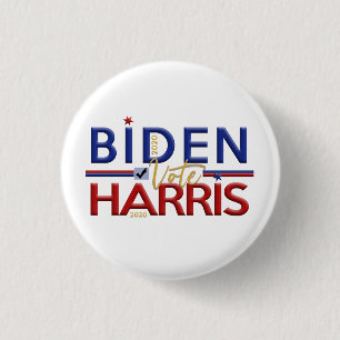 Biden Harris 2020 für die Wahl Button