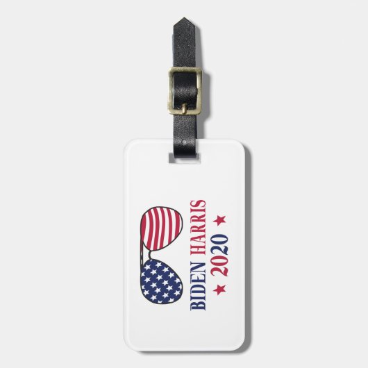 Biden Harris 2020 Gepäckanhänger (Vorderseite vertikal)