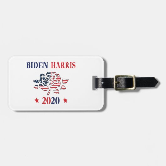 Biden Harris 2020 Gepäckanhänger (Vorderseite horizontal)