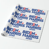 Biden Harris 2020 Geschenkpapier (Ungerollt)