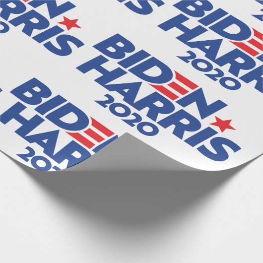 Biden Harris 2020 Geschenkpapier (Ecke)