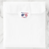 Biden Harris 2020 Herz-Aufkleber (Tasche)