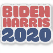 Biden Harris 2020 Joe Biden Kamala Harris Aufkleber (Vorderseite)
