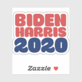 Biden Harris 2020 Joe Biden Kamala Harris Aufkleber (Blatt)