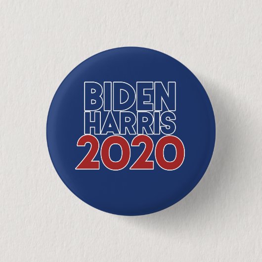 Biden Harris 2020 Joe Biden Kamala Harris Button (Vorderseite)