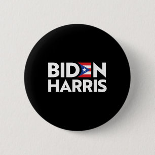 Biden Harris 2020 Joe Kamala für Pr Puerto Rico Ri Button