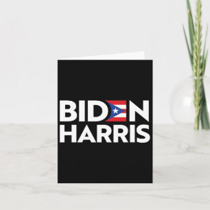 Biden Harris 2020 Joe Kamala für Pr Puerto Rico Ri Karte