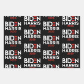 Biden Harris 2020 - Joe und Kamala Bold Geschenkpapier Set (Vorderseite 3)
