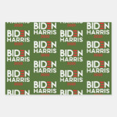 Biden Harris 2020 - Joe und Kamala Bold Geschenkpapier Set (Vorderseite 2)