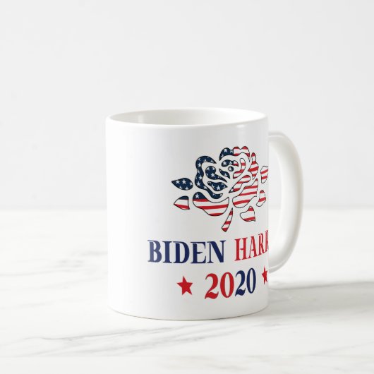 Biden Harris 2020 Kaffeetasse (VorderseiteRechts)