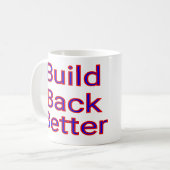 Biden/Harris 2020 Kaffeetasse (Vorderseite Links)