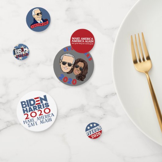 Biden Harris 2020 Kampagne American Election Party Konfetti (Gruppe)