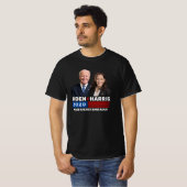 Biden Harris 2020 Kampagne Dark Kundgebung T - Shi T-Shirt (Vorne ganz)