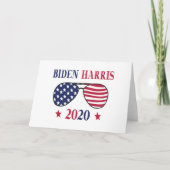 Biden Harris 2020 Karte (Vorderseite)