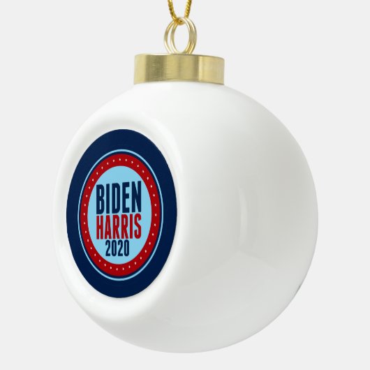 Biden Harris 2020 Keramik Kugel-Ornament (Rechts)