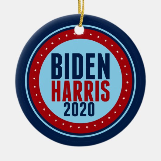 Biden Harris 2020 Keramik Ornament (Vorne)