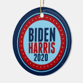 Biden Harris 2020 Keramik Ornament (Links)