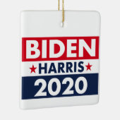 BIDEN HARRIS 2020 KERAMIKORNAMENT (Rechts)