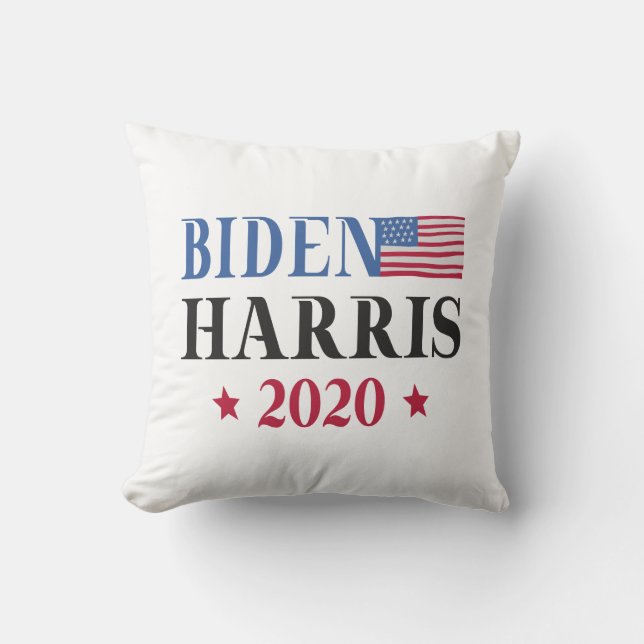 Biden Harris 2020 Kissen (Vorderseite)