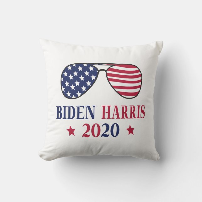 Biden Harris 2020 Kissen (Vorderseite)