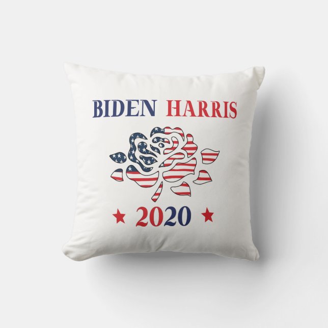 Biden Harris 2020 Kissen (Vorderseite)
