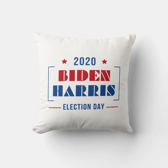 Biden Harris 2020 Kissen (Vorderseite)