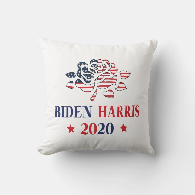 Biden Harris 2020 Kissen (Vorderseite)