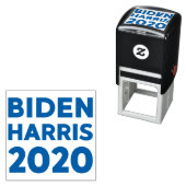 Biden Harris 2020: kühne Textwahl Permastempel (Beispiel)