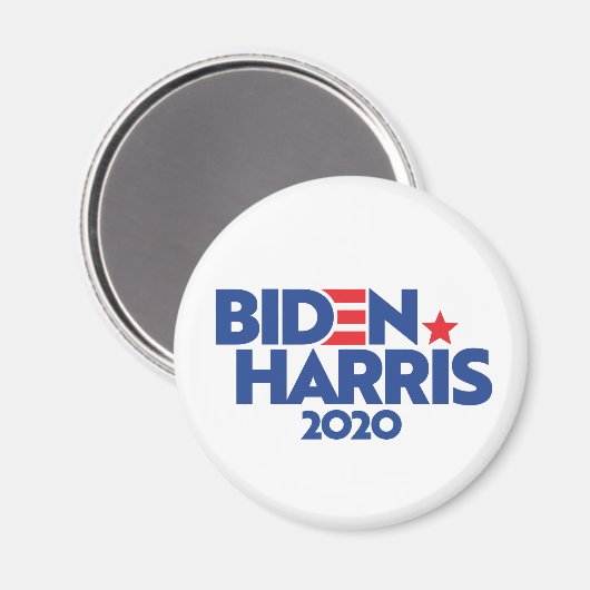 BIDEN HARRIS 2020 MAGNET (Vorderseite/Rückseite)