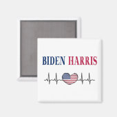 Biden Harris 2020 Magnet (Vorderseite/Rückseite)
