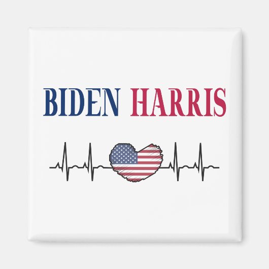 Biden Harris 2020 Magnet (Vorne)